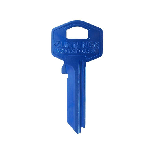 EHI Blank Key - 54mm - Aluminium - Blue - Auzzistore