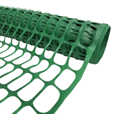 Jack Trellis Barrier Mesh - 1x30m Green PVC - UV Stabilised - Durable