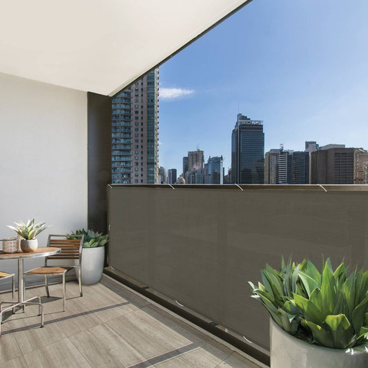 Pillar Products Balcony Screen - 0.9m x 6m - HDPE - 85% UV Cover – view 2
