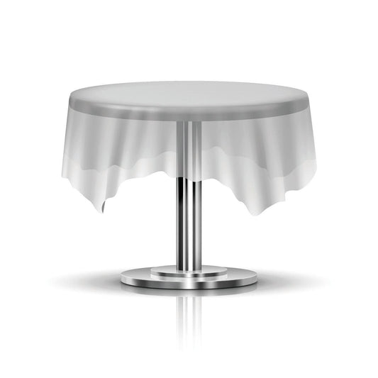 Crystal Clear Vinyl Tablecloth 0.5mm Thick Waterproof Multi-Purpose - Auzzistore