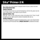Sika 250ml Primer 3N - Adhesion Primer - Clear - Water Repellent - Easy Apply