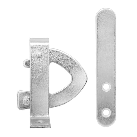 Pinnacle Zinc Plated D Pattern Gate Latch - 20.5mm Steel - Secure Lock - Auzzistore