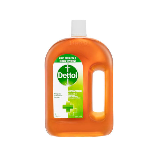 Dettol Antibacterial Liquid Disinfectant - 2L - Kills Germs on Surfaces