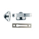 Taskmaster Chrome Plated Awning Window Catch - Solid Brass - 25mm x 70mm