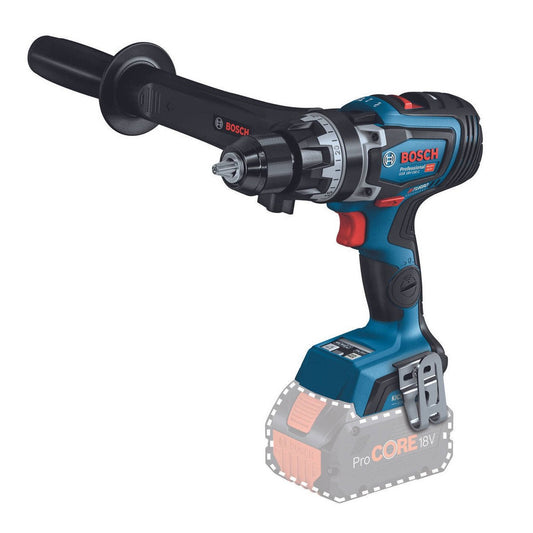 Bosch 18V Professional Brushless Hammer Drill Skin Only - 150 Nm Torque - Durable Metal Gearbox
