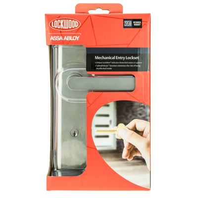 Lockwood Nexion Vision L3 Mechanical Lockset - 170mm Zinc Alloy - Secure