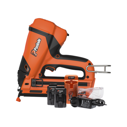 Paslode 16ga Trimmaster - 32-63mm - Cordless - Angled Bradder Kit – view 2 - Auzzistore
