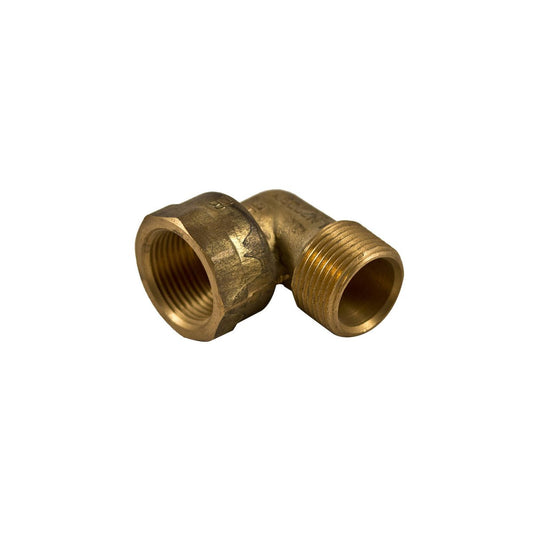 Brasshards 20mm Brass Male Female Threaded Elbow - Lead-Free - Durable - Auzzistore