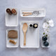 Boxsweden Kept Organiser Tray - Small 15.5 x 11.5 x 6.5cm - White - BPA Free