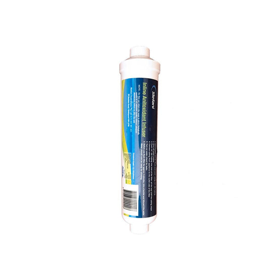 Stefani Inline Antioxidant Infuser Replacement Cartridge - 80mm Carbon Filter - Improves Water Quality - Auzzistore