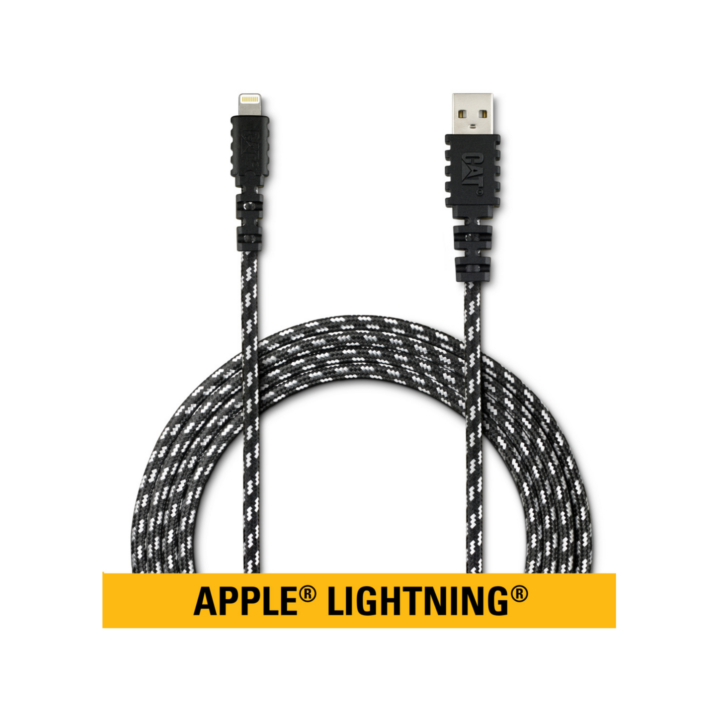 Cat Rugged Lightning To Usb Braided Cable 1 8m