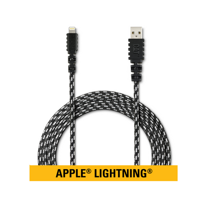 Cat Rugged Lightning To Usb Braided Cable 1 8m
