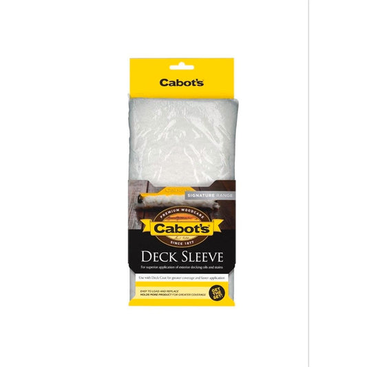 Cabot S Deck Sleeve - Deck Applicator - 100mm - Durable - Efficient - Auzzistore
