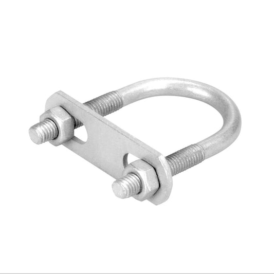 Pinnacle Galvanised U Bolt M6 - 52 x 28mm - Corrosion Resistant - Silver - Auzzistore
