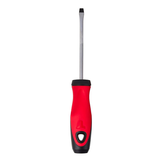 Trojan 100mm No 5 Slot Screwdriver - Red and Black - Magnetic Tip – view 2