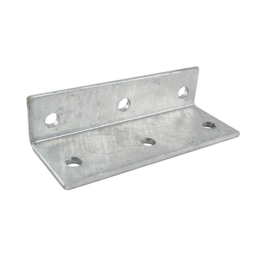 Carinya Galvanised Reinforcing Angle Bracket 190 x 75 x 50mm Strength - Auzzistore