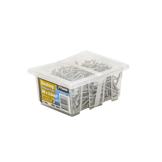Paslode Griplock Nails 50mm 2.8mm Stainless Steel 360 Pack - Auzzistore