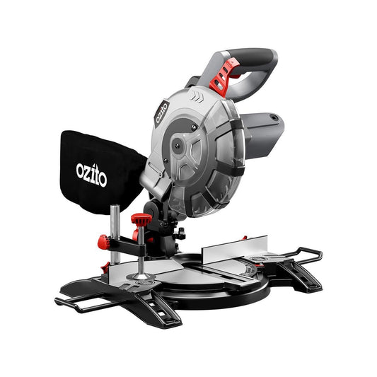 Ozito Compound Mitre Saw - 210mm - Metal - 1600W Motor - Auzzistore