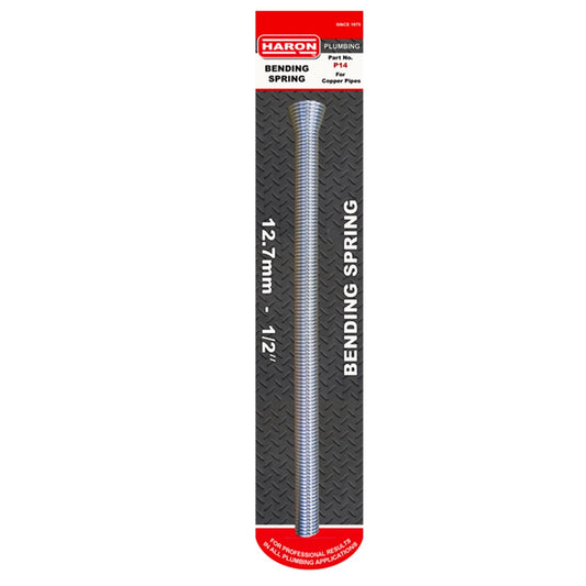 Haron 1/2" Bending Spring - 12 7mm - Steel - Prevents Kinking - Auzzistore