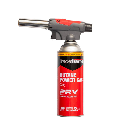 Tradeflame Blow Torch Kit - 1 Pack - 45mm x 145mm x 110mm - Cyclone Flame Technology - Auzzistore