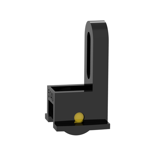 Rolltrak Adjustable Plastic Carriage - 15mm x 35mm - Plastic - 2 Pack – view 2 - Auzzistore