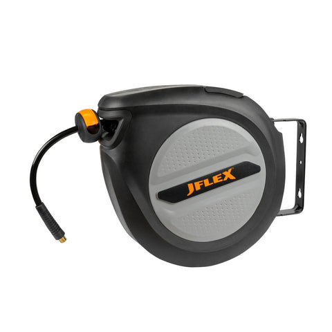 Jflex 20m Retractable PVC Reel - Air Hose Management - 250 psi - Auzzistore