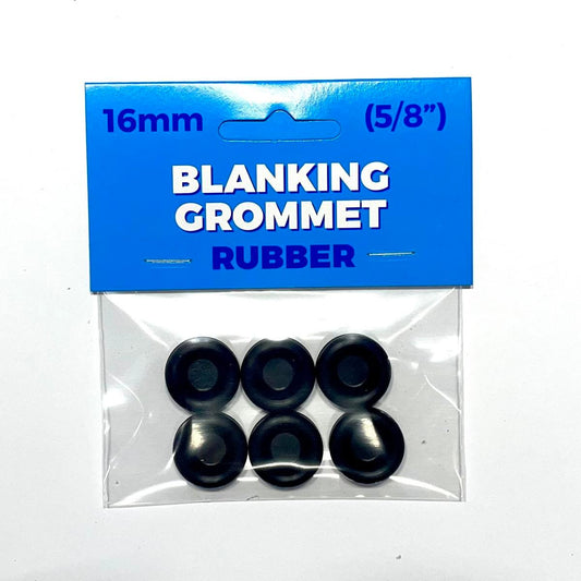 Premier Blue 16mm Blanking Grommet - Nitrile Rubber - Durable - 1 Pack - Auzzistore