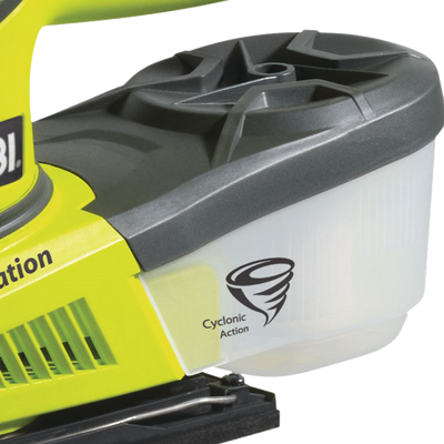 Ryobi 280W 1/3 Sheet Sander - 1.7kg - Various - Smooth Finish