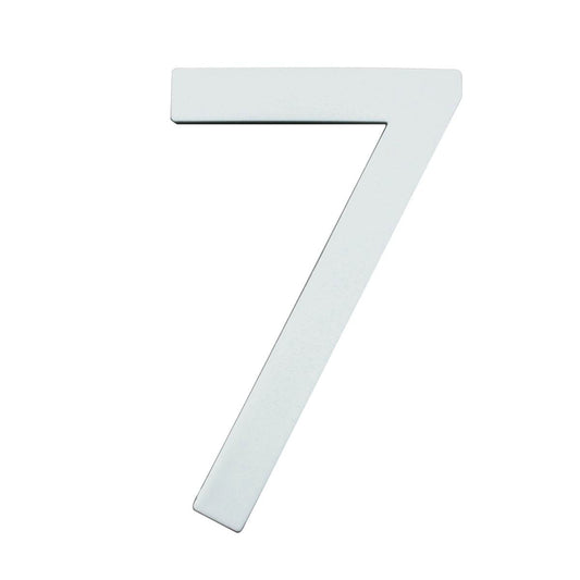 Sandleford 90mm Glow In Dark Acrylic House Number 7 - Durable - Weather Resistant - Easy To Install