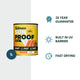 Taubmans 1L White Low Sheen Exterior Paint - UV Protection - Fast Drying