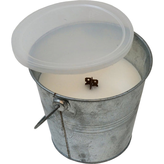 Waxworks Citronella Bucket Candle - 157mm - Metal - Outdoor Use – view 2 - Auzzistore