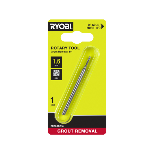 Ryobi Rotary Tool Grout Removal Bit 1.6mm - Efficient Grout Repair - Auzzistore