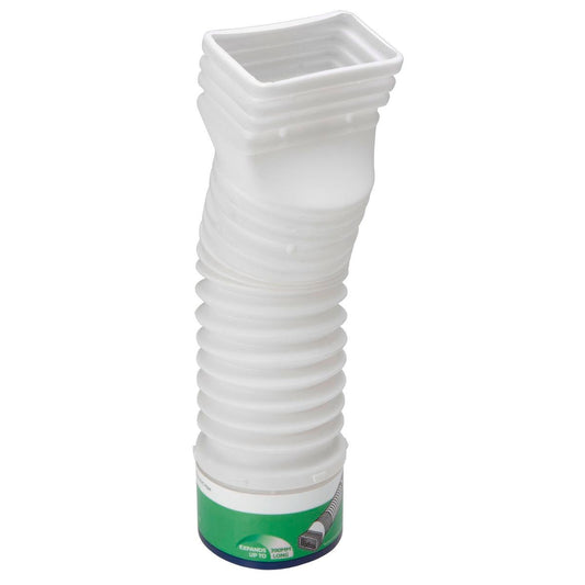RELN Stretch Ag Pipe 100mm Downpipe Adaptor - Plastic - Flexible Design - Auzzistore