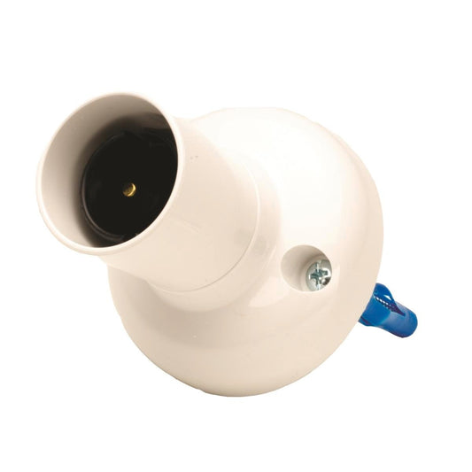 HPM Battenholder 10 Pack - White Plastic - 68mm Diameter - Durable - Auzzistore