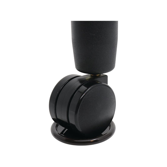 Surface Gard 60mm Brown Round Carpet Base Castor Cup 4 Pack – view 2 - Auzzistore