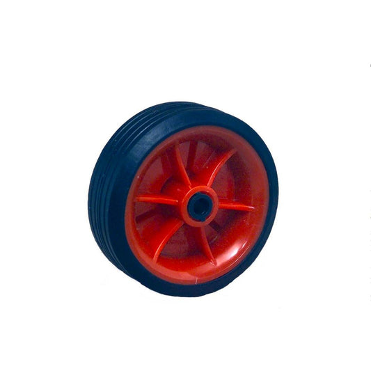 Easyroll 95mm Rubber Wheel - Plastic Centre - Solid - Puncture Proof - Auzzistore