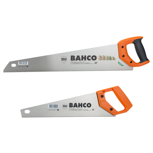 Bahco Handsaws Twin Pack - 350mm & 550mm - Universal & Toolbox Saws – view 2