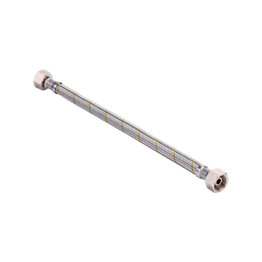 Kinetic 600mm Stainless Steel Flexible Braided Gas Connector - AGA Approved - Durable - Corrosion Resistant