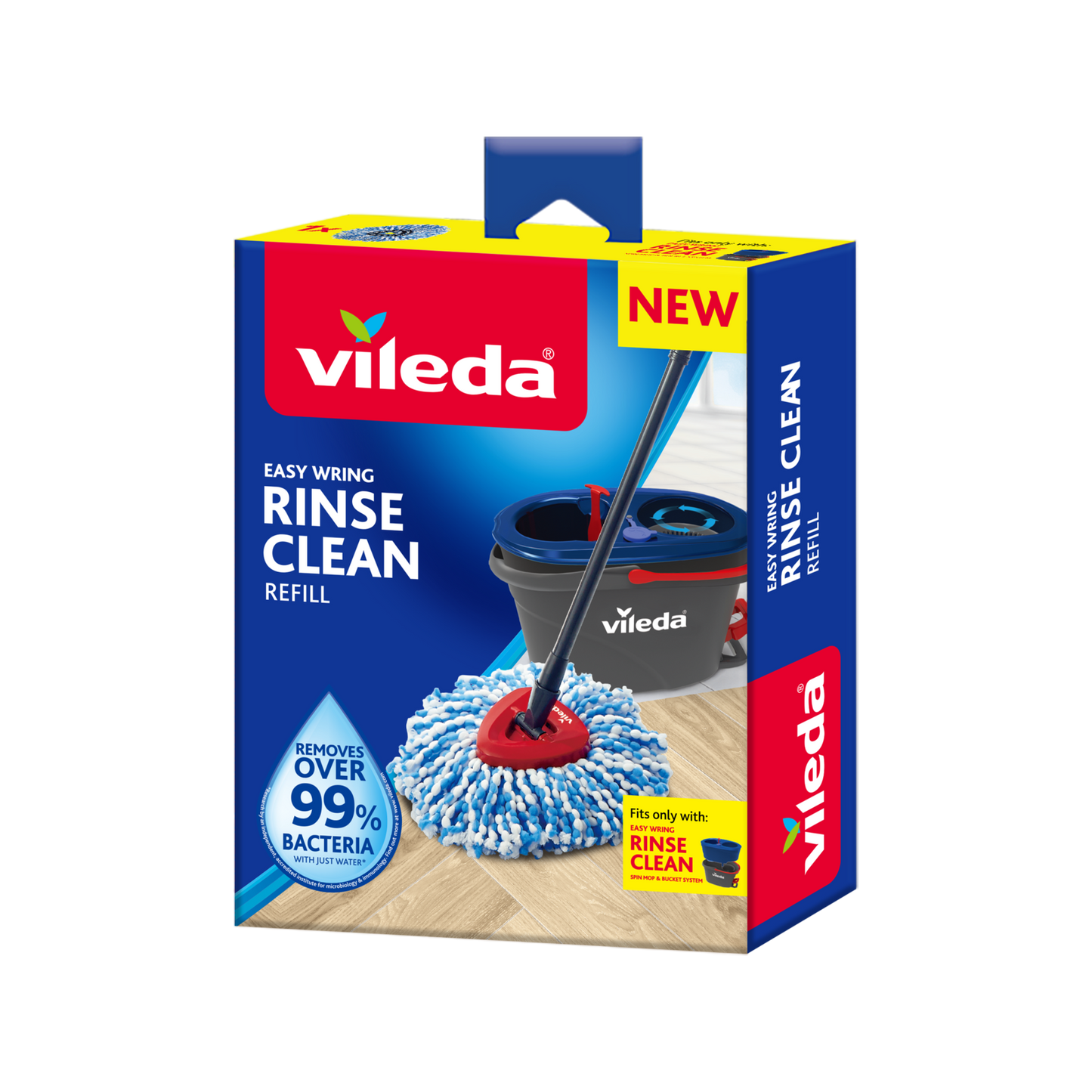 Vileda Easy Wring Rinse Clean Spin Mop Refill