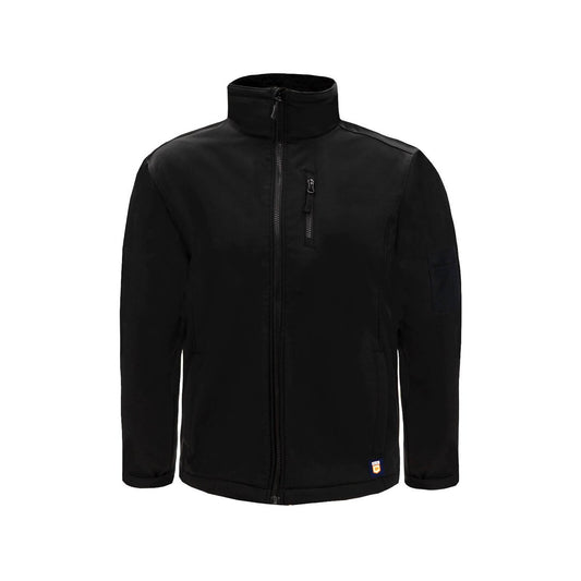 Citeco Black Soft Shell Jacket Medium - UPF 50+ Protection - Fleece Lined