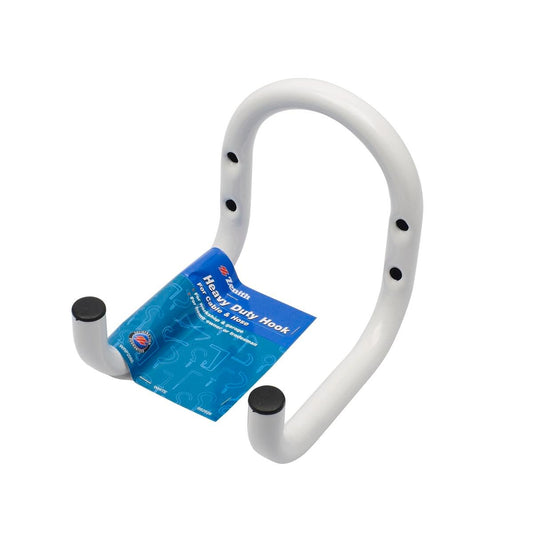 Zenith Heavy Duty Hook - 135mm x 160mm - Steel - 1 Pack - Powdercoated White