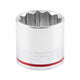 Kincrome 15 16 3 8 Square Drive Socket - Chrome Vanadium Steel - Durable