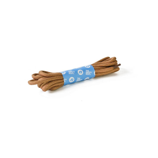 Bata Industrials Unisex Wheat Work Laces 130cm - Durable Replacement Pair