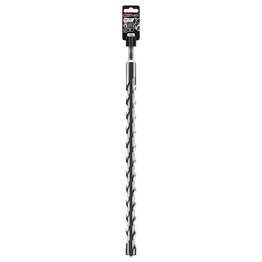 Full Boar 4 Cut Tip Drill Bit - 24mm x 460mm - Carbide - Concrete Use - Auzzistore