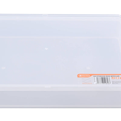 Tactix Large A4 Storage Container - Plastic - Stackable - Durable