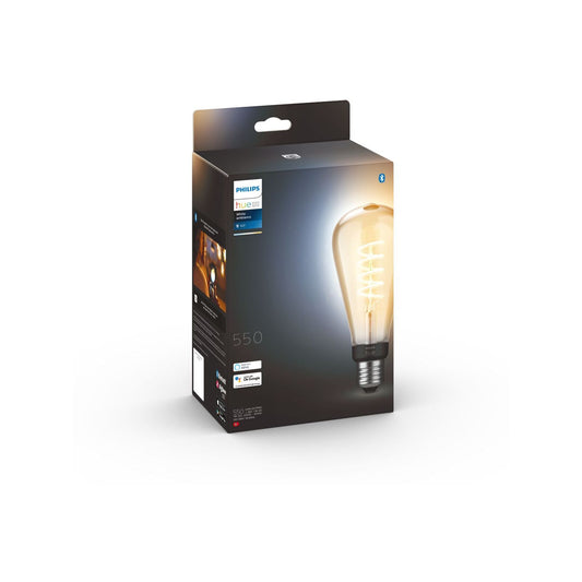 Philips Hue ST72 E27 LED 550Lm White Ambient 7W Smart Filament Globe