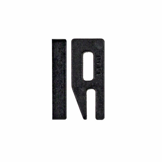 Rolltrak Adjustable Bottom Guide - Plastic - 2 Pack - Black - Durable - Auzzistore
