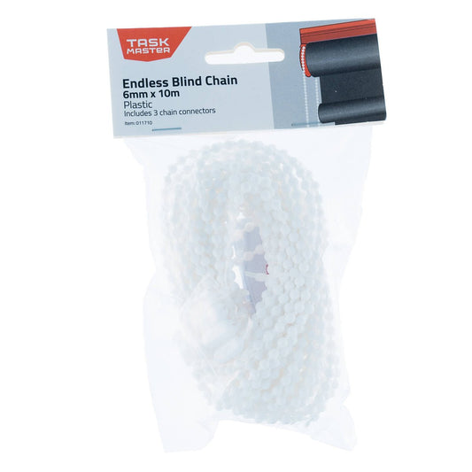 Taskmaster Endless Chain 10m x 6mm Plastic Replacement Kit - Auzzistore