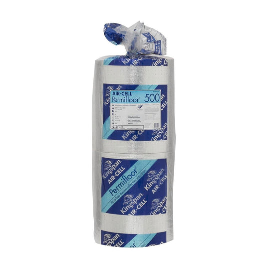 Kingspan AIR-CELL Permifloor - 500mm x 30m - Physically Cross-Linked Foam - Moisture Management - Auzzistore