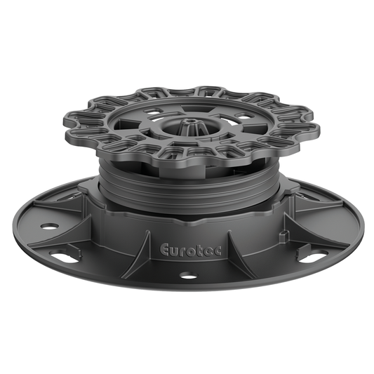 Eurotec Adjustable Pedestal - 30-53mm - Weather Resistant - High Load Capacity - Auzzistore